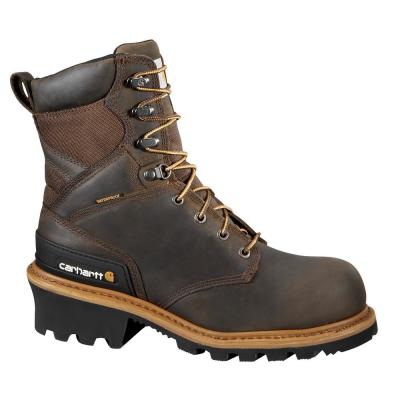 Men's Woodworks Waterproof 8'' Work Boots - Composite Toe