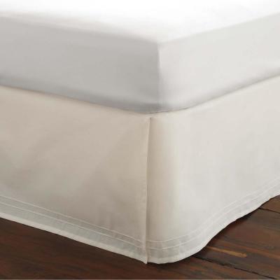14.5 in. Solid Cotton Bed Skirt
