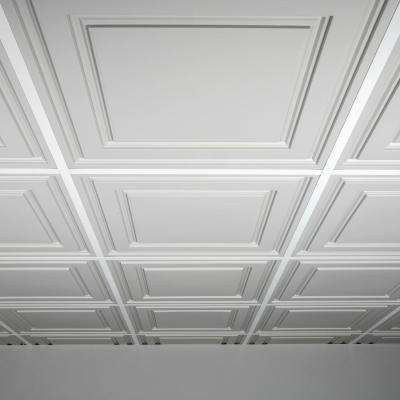 Armstrong Ceilings Plain White 2 Ft X 4 Ft Lay In Ceiling Tile 64 Sq Ft Case 280c The Home Depot