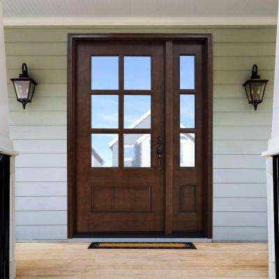 Single door with Sidelites - Front Doors - Exterior Doors - The Home Depot