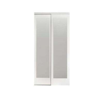 Mir Mel Mirror Primed Chrome Trim Solid Mdf Interior Closet Sliding Door