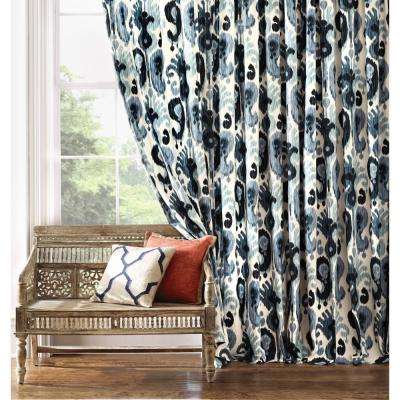 Gray Machine Washable Oriental Curtains Drapes Window