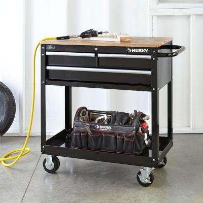 Utility Cart Husky Tool Storage Tools The Home Depot