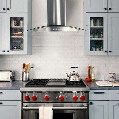 Stainless Steel Range Hoods Liances The Home Depot 30 In Ducted Wall Mount Range Hood Stainless Steel