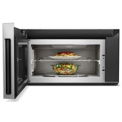 Convection Over The Range Microwaves Home Depot Smart Over The Range Convection Microwave In Fingerprint Resistant Stainless Steel
