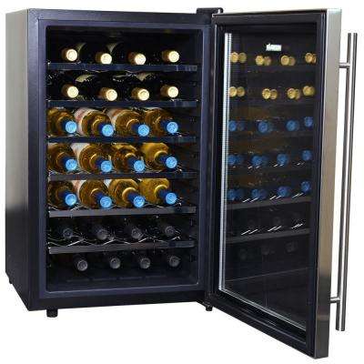 Wine Coolers Beverage The Home Depot 28 Bottle Thermoelectric Wine Cooler