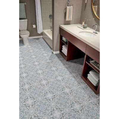 Backsplash Blue Tile Flooring The Home Depot