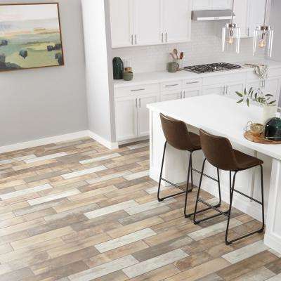 Wood Tile Flooring The Home Depot