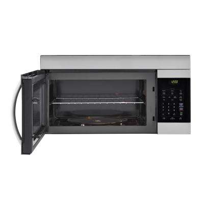 Over The Range Microwaves Home Depot 1 7 Cu Ft Over The Range Microwave Oven