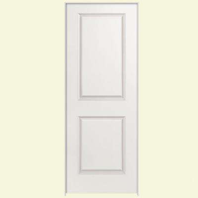 Smooth 2 Panel Square Hollow Core Primed Composite Single Prehung Interior Door