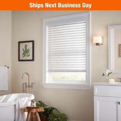 - Starting at $14.99 Lumino Faux Wood 2 Cordless Room Darkening Blinds White Over 250 Addl Custom Sizes 18 W x 60 H