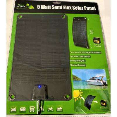 Nature Power 90 Watt Monocrystalline Solar Panel 50092 The Home Depot