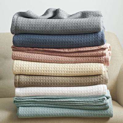 Pale Blue Throw Blankets Home Decor The Depot Organic Cotton Blanket Throw