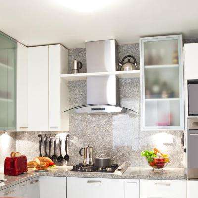 Windster Range Hoods Liances The Home Depot Wall Mount Range Hood In Stainless Steel With Tempered Gl Canopy