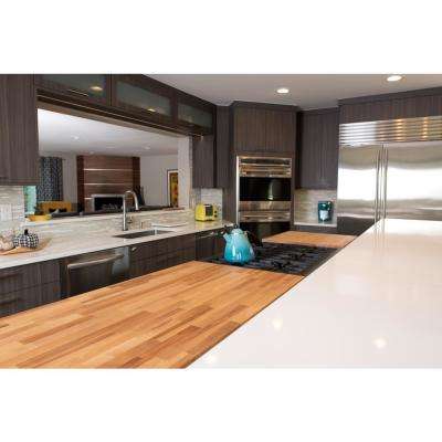 Butchers Block Countertops The Home Depot 10 Ft L X 2 1 In D 5