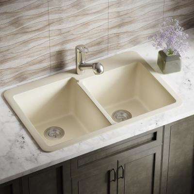 Beige - Kitchen Sinks - Kitchen - The Home Depot