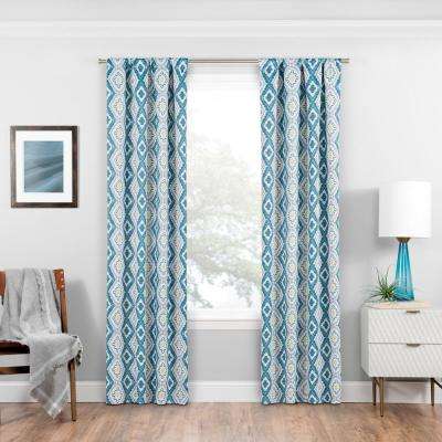 Geometric Gold Curtains Drapes Window Treatments The