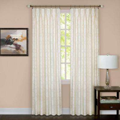 Polyester Pinch Pleats Curtains Drapes Window Treatments