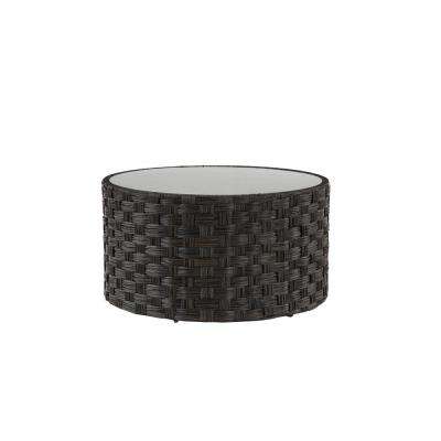 Round Wicker Coffee Table Outdoor / The Well Appointed House Luxuries