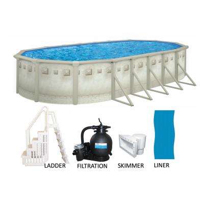 oval hard sided pool
