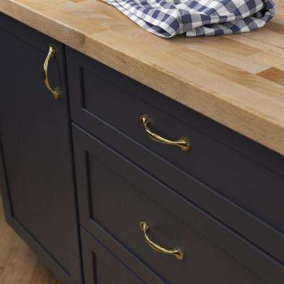 Brass Drawer Pulls Cabinet Hardware The Home Depot