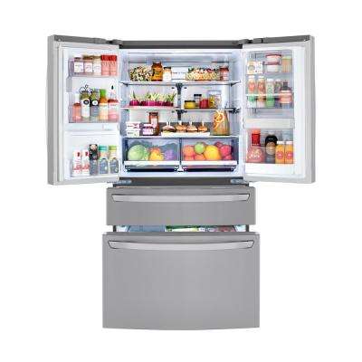 Haier Hrq16n3bgs 16 4 Cu Ft Quad Door Refrigerator Automatic Appliance Parts Inc