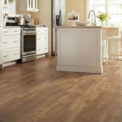 Trafficmaster Flooring The Home Depot Pacific Pine 6 In X 36 Luxury Vinyl Plank Flooring 24 Sq