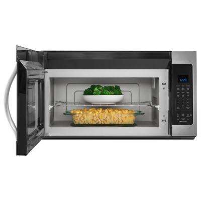 Over The Range Microwaves Home Depot Over The Range Microwave Hood In Fingerprint