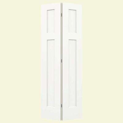 35 3 Panel Bifold Doors Interior Closet Doors The Home Depot