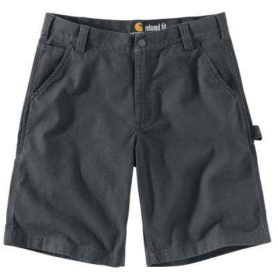 mens grey work shorts