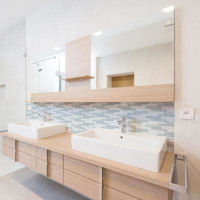 home depot blue tile backsplash