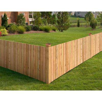 Wood Fence Panels Fencing The Home Depot Wood Fence Panels Fencing The