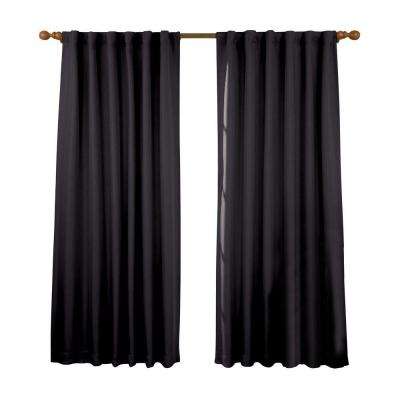 Rod Pocket Thermal Curtains Drapes Window Treatments The