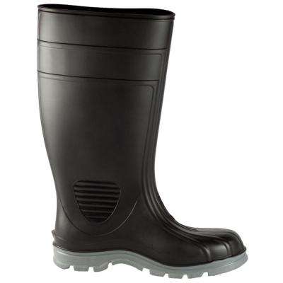 square toe rubber boots