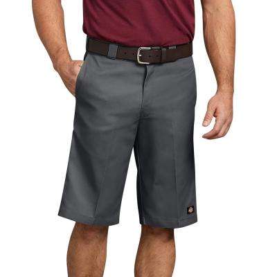 mens black work shorts