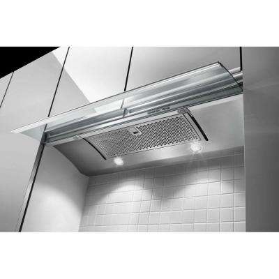 Kitchenaid Under Cabinet Range Hoods The Home Depot Convertible Under Cabinet Slide Out Range Hood In Stainless Steel