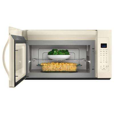 Beige Bisque Microwaves Liances The Home Depot Over The Range Microwave Hood In Biscuit