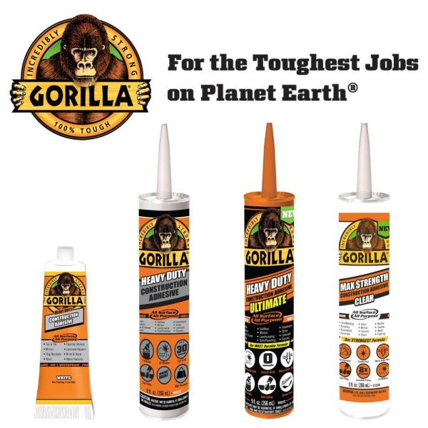 Gorilla Heavy Duty Construction Adhesive For Mirrors Mirror Ideas
