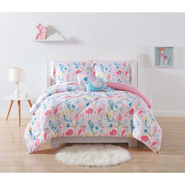 kids mermaid bedding