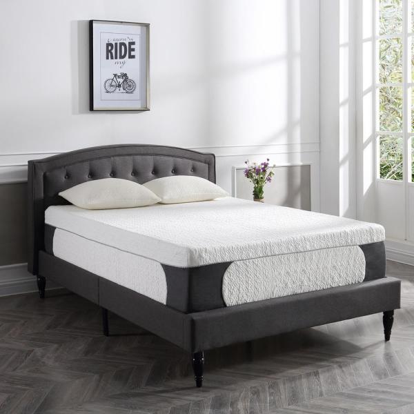 SLEEP OPTIONS Cool Top Gel 14 in. Memory Foam Mattress, Multiple Sizes