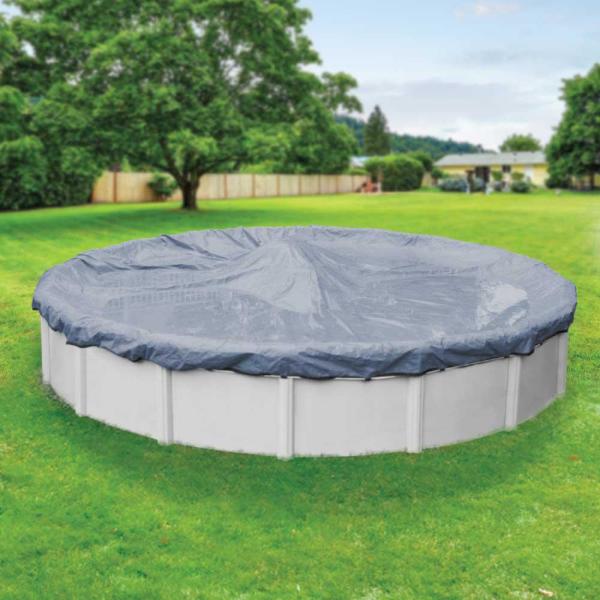 Robelle 15-Year Premier Round Winter Pool Cover, 30 ft. Pool