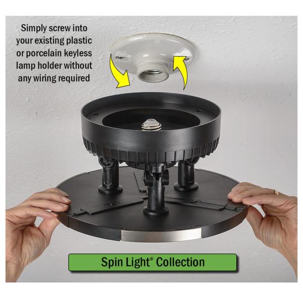 Spin Light Collection Lighting The Home Depot