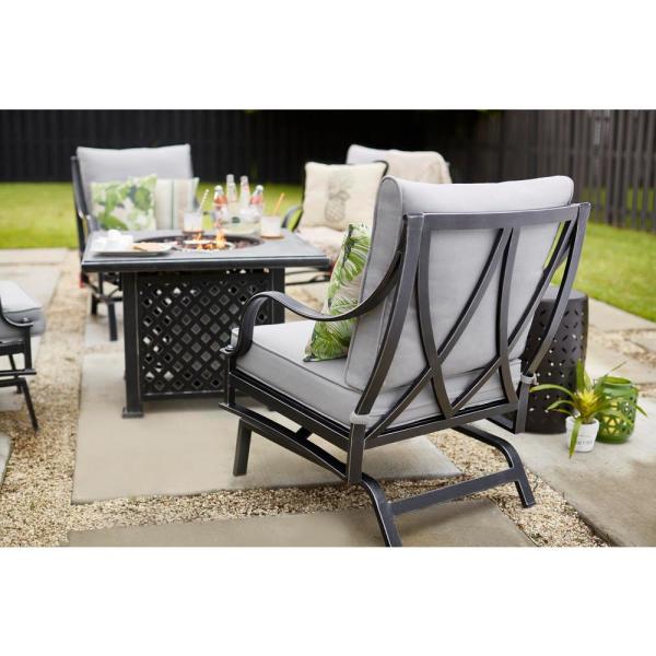 Highland Point Collection Outdoors The Home Depot - Patio Furniture With Fire Pit Home Depot Highland Point Collection Outdoors The Home Depot - Patio Furniture With Fire Pit Home Depot