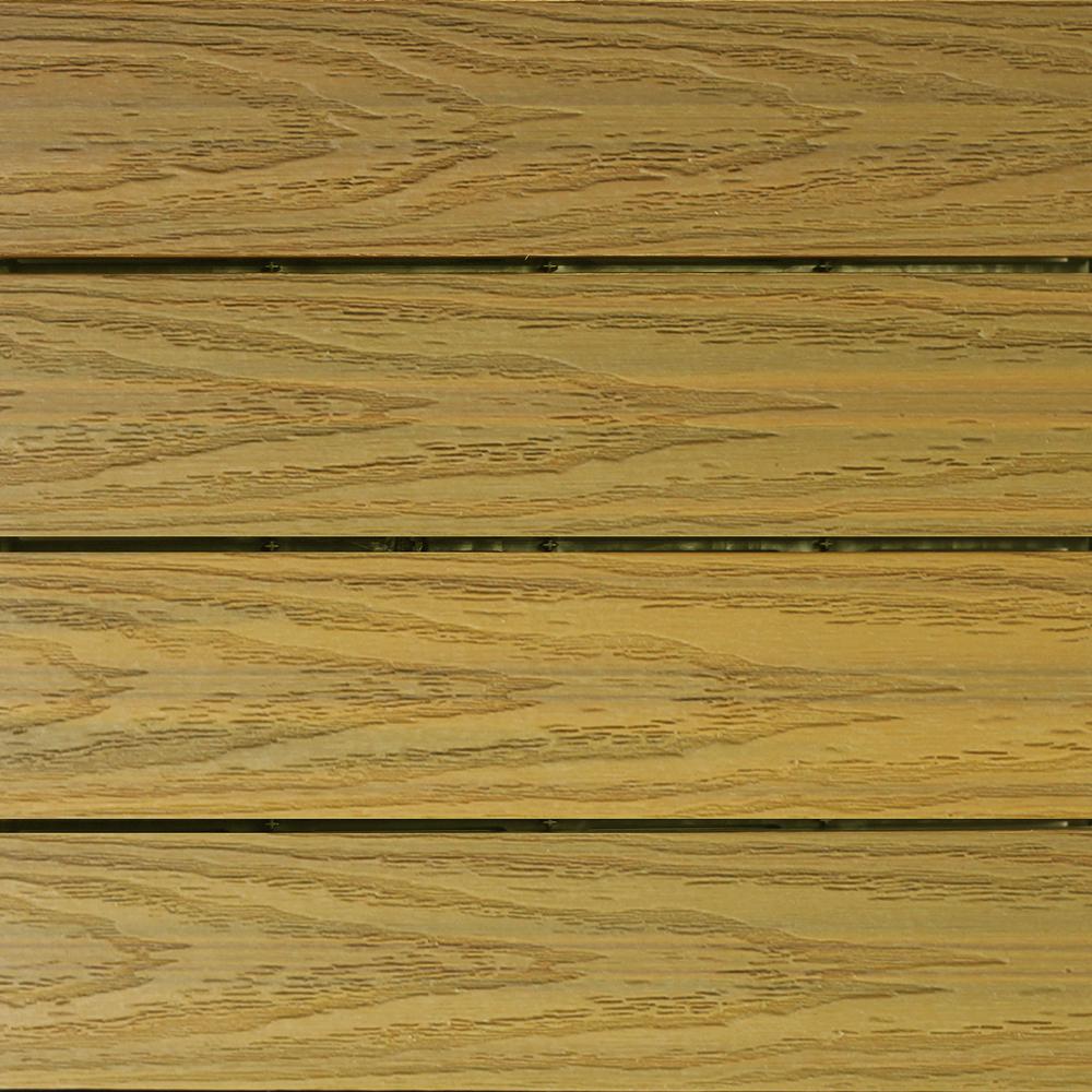 NewTechWood UltraShield Naturale 1 ft. x 1 ft. Quick Deck Outdoor ...