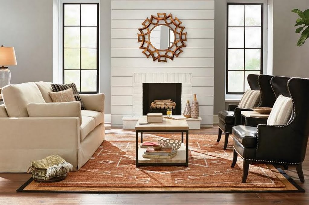 Modern Farmhouse Living Room The Home Depot