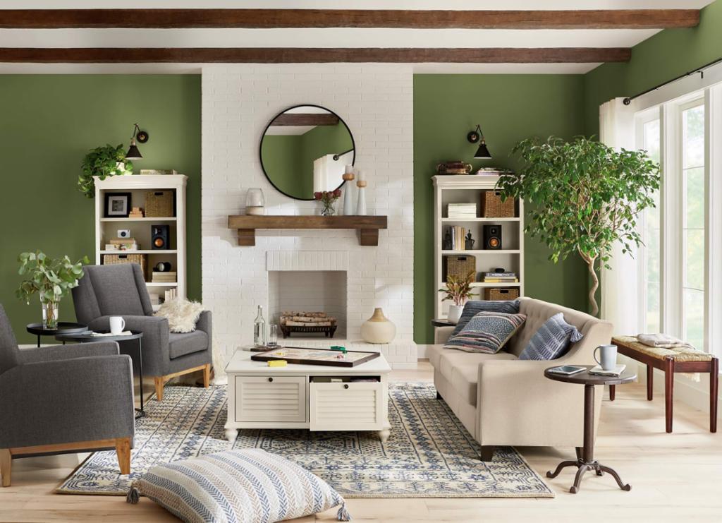 Organic Elegance Living Room – Living Room – The Home Depot