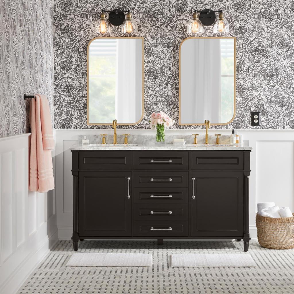 Soft Sanctuary Bathroom – Bathroom – The Home Depot