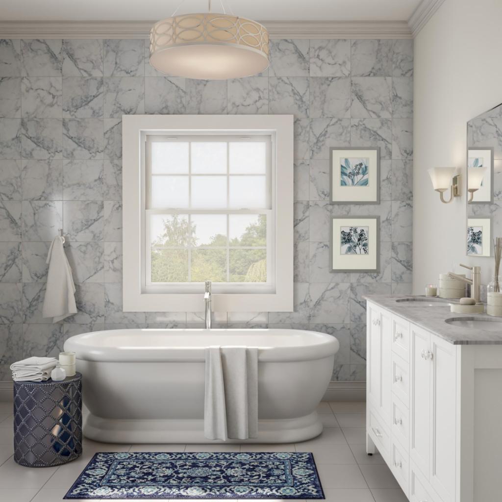 Majestic Marble Bathroom – Bathroom – The Home Depot
