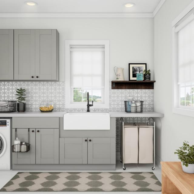 Explore Laundry Room Styles For Your Home, Home Depot Laundry Room Cabinets With Sink