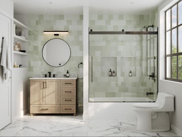Bathroom showroom at the home depot discount